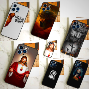 Sacred Jesus Portrait Phone Case: A Divine Guardian for Your Device