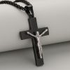 Christianartworkshop Elegant Crucifix Necklace Symbol of Devotion Available in Four Shades