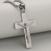 Christianartworkshop Elegant Crucifix Necklace Symbol of Devotion Available in Four Shades