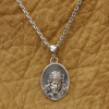 925 Silver Crown of Thorns Jesus Medal Necklace: A Reminder of His Sacrifice