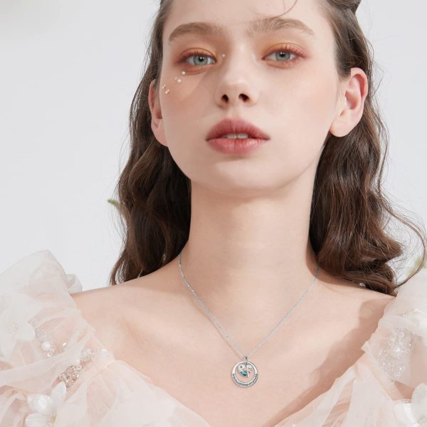 Christianartworkshop Delicate Mustard Seed Necklace with Cross and Scripture Message