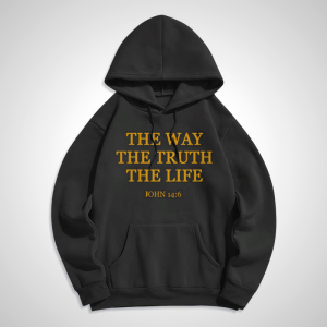 Christian Art Workshop - The Way, The Truth, The Life Hoodie