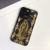 Elegant Shining Faith Virgin Mary Phone Case: Catholic Devotion Gift