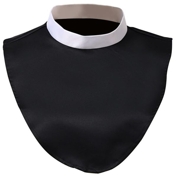 Christianartworkshop Unisex Soft Comfortable Clergy Tab Collar with Insert for Various Activities