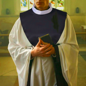 Christianartworkshop Unisex Clergy Tab Collar with Detachable Insert