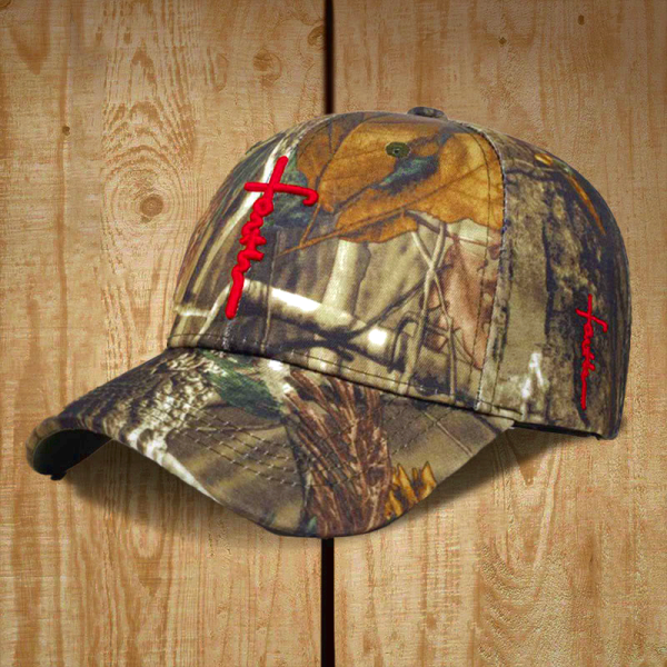 Christian Embroidered Cross Baseball Cap - Wear Your Faith Daily