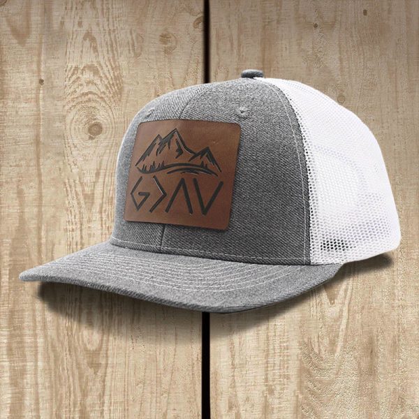 Christianartworkshop God is Greater Than The Highs and Lows Baseball Cap