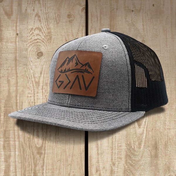 Christianartworkshop God is Greater Than The Highs and Lows Baseball Cap