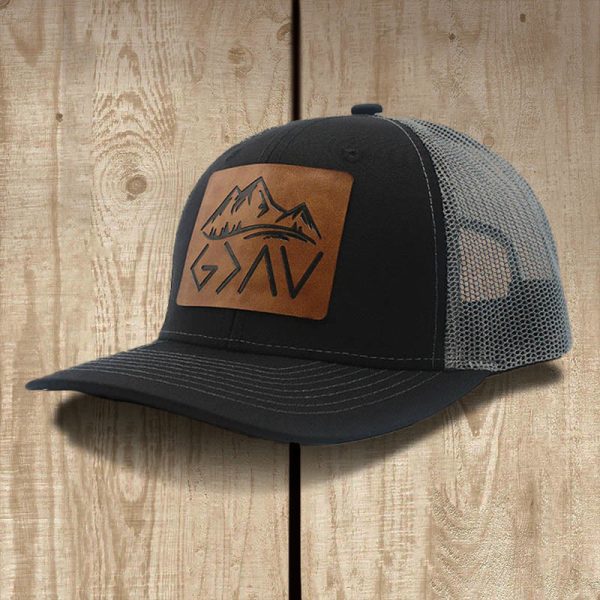 Christianartworkshop God is Greater Than The Highs and Lows Baseball Cap