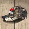 Christianartworkshop I Love Jesus Camo Outdoor Baseball Cap