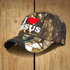 I Love Jesus Camo Outdoor Baseball Cap