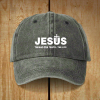 Minimalist Jesus The Way The Truth The Life Statement Baseball Cap