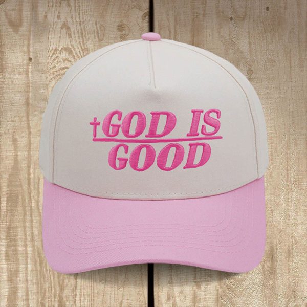 God Is Good Two-Tone Baseball Cap: Faith Worn Boldly