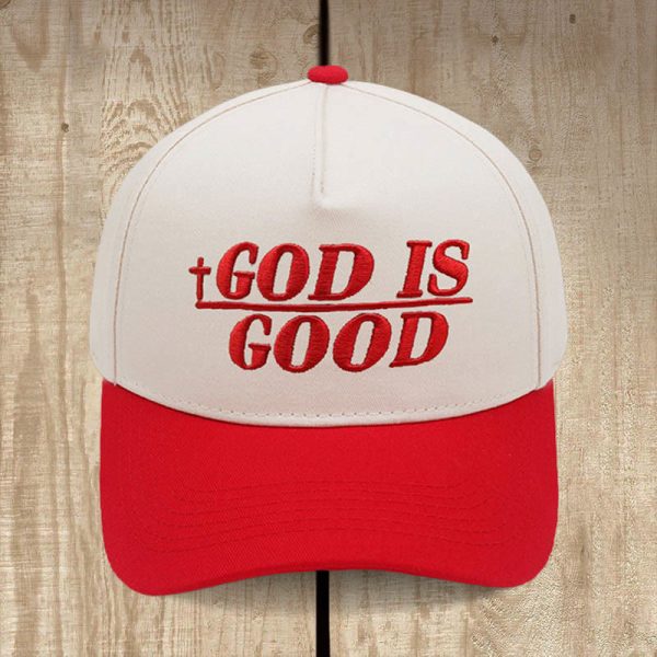 God Is Good Two-Tone Baseball Cap: Faith Worn Boldly