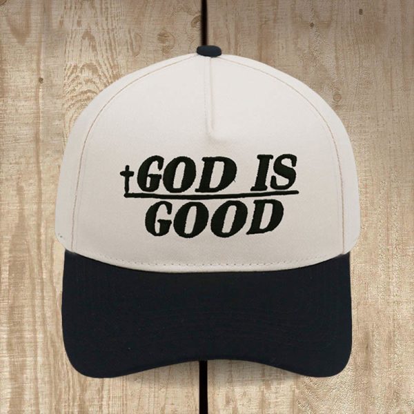 God Is Good Two-Tone Baseball Cap: Faith Worn Boldly
