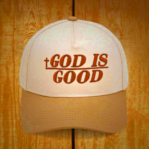 God Is Good Two-Tone Baseball Cap: Faith Worn Boldly
