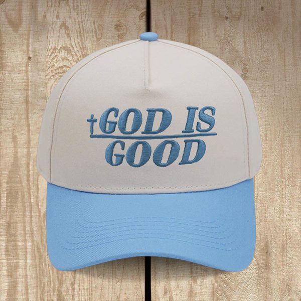 God Is Good Two-Tone Baseball Cap: Faith Worn Boldly