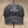 Christianartworkshop Jesus Saved My Life Statement Baseball Cap: Saved by Grace