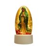 Christianartworkshop Serene Virgin Mary Night Light in Oval Design for Quiet Devotion