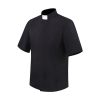 Christianartworkshop Modern Unisex Clergy Shirt with White Tab Collar: Elegant Black Faithwear