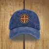 Holy Protection St. Benedict Cross Washed Cotton Hat