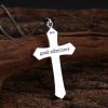Vintage - Style Sterling Silver INRI Crucifix Pendant: A Timeless Emblem of Sacrifice and Grace