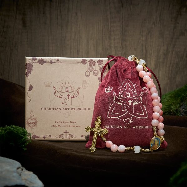 Thanksgiving Gift: Immaculate Heart of Mary Rosary + Thanksgiving Card | Expressing Gratitude Through Faith