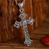 Vintage Filigree Silver Cross Ornament Pendant: A Cherished Symbol of Spiritual Connection