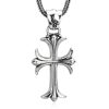 Classic Sterling Silver Cross Charm Pendant: A Timeless Accessory for Faithful Adornment