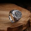Artistic Silver Filigree Cross Ring: A Unique Blend of Art and Belief