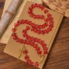 Our Lady's Grace with Blessed Red Butterfly Prayer Beads Animal Rosary