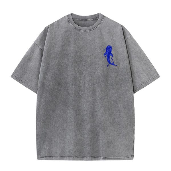 Christianartworkshop I Will Be With You Double Sided Washed Christian T-shirt