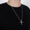Artistic Nail - Shaped Cross Necklace for Faith Expression