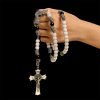 Solid Knot Nylon Cord Rosary with St. Anthony Medal: Restore Lost Hope