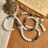 Solid Knot Nylon Cord Rosary with St. Anthony Medal: Restore Lost Hope