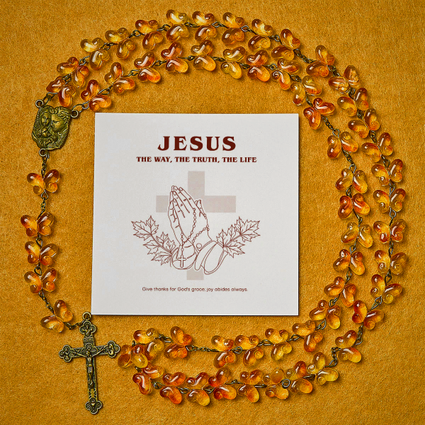 Thanksgiving Nature Ritual: Butterfly Rosary | Honoring God's Grace with the Beauty of Autumn