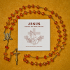 Thanksgiving Gift: Sacred Pumpkin Beads Rosary | Honoring God’s Grace in the Form of a Pumpkin