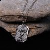 Christianartworkshop Faith Warrior St.Michael the Archangel Necklace: Strength in Every Battle