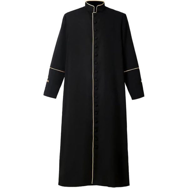Christianartworkshop Medieval Style Clergy Robe in Assorted Colors & Cross Detailing