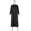 Christianartworkshop Classic Multicolor Clergy Robe with Contrast Trim & Medieval Elegance