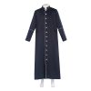 Christianartworkshop Classic Multicolor Clergy Robe with Contrast Trim & Medieval Elegance