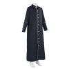 Christianartworkshop Classic Multicolor Clergy Robe with Contrast Trim & Medieval Elegance