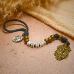 Minimal Black Rugged Pocket Rosary with St. Michael & Personalized JESUS Letter