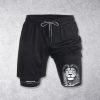 Joshua 1:9 Lion Performance Shorts