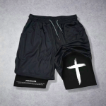 John 3:16 Cross Performance Shorts