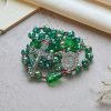 Joyful Green Tree of Hope Christmas Rosary: Celebrate Christ's Birth