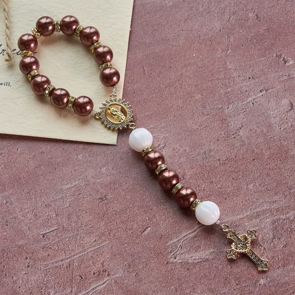 Marian Accent Pocket Rosary: Heavenly Guidance & Spiritual Connection