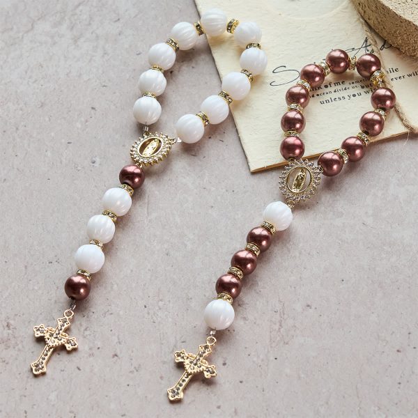 Marian Accent Pocket Rosary: Heavenly Guidance & Spiritual Connection