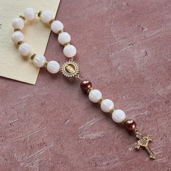 Marian Accent Pocket Rosary: Heavenly Guidance & Spiritual Connection