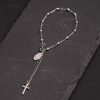Christianartworkshop Virgin Mary Medal & Cross Adjustable Simple Casual Bracelet